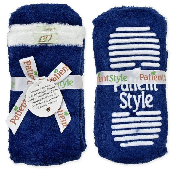 ππππ’ππ§ππππ²π₯π Chenille Lounge Slipper Socks π΅βͺ - Picture 4 of 9